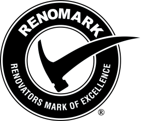 Renomark logo symbolizing excellence in renovation services, representing DMC Contracting's commitment to quality in residential and commercial construction.